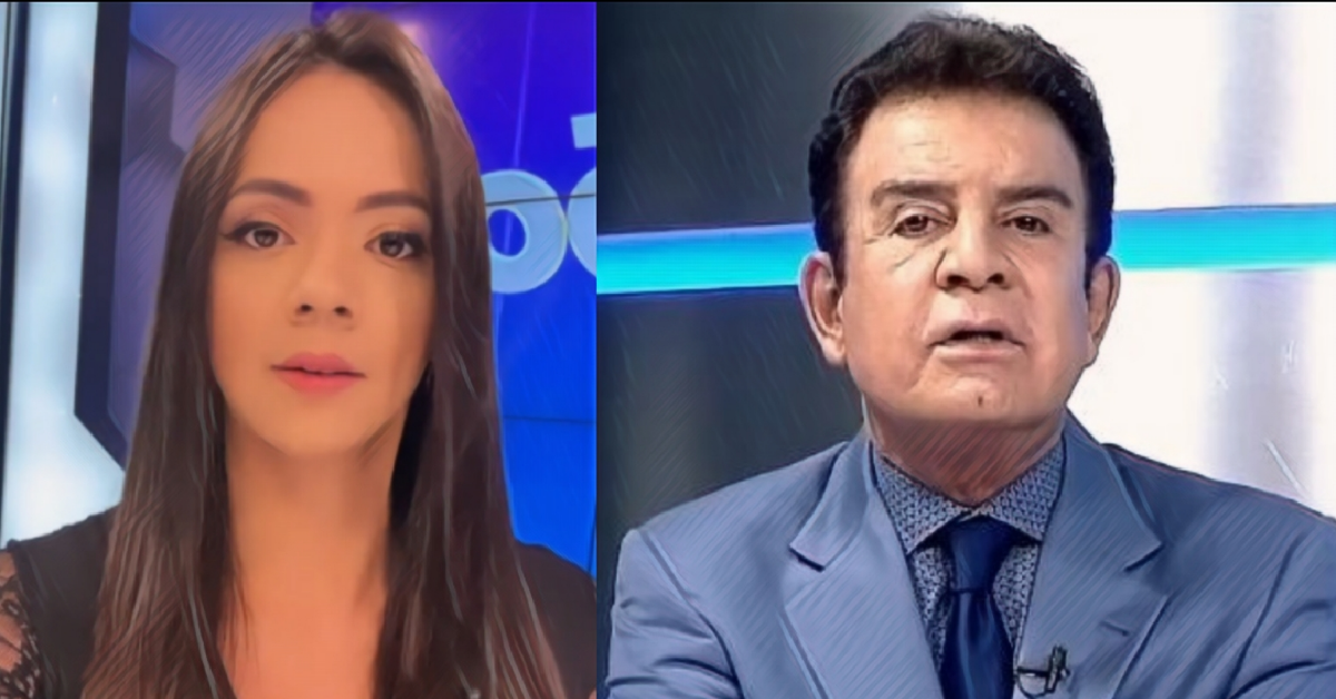 Isabel Zambrano pone en su sitio a Nasralla luego que le levantó la voz durante transmisión en vivo