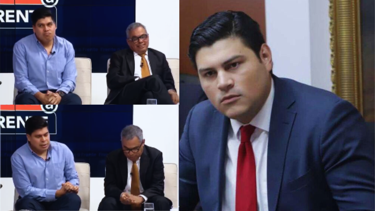 Video: Así fue la reacción incómoda de estos economistas al ser confrontados por Marlon Ochoa en programa en vivo