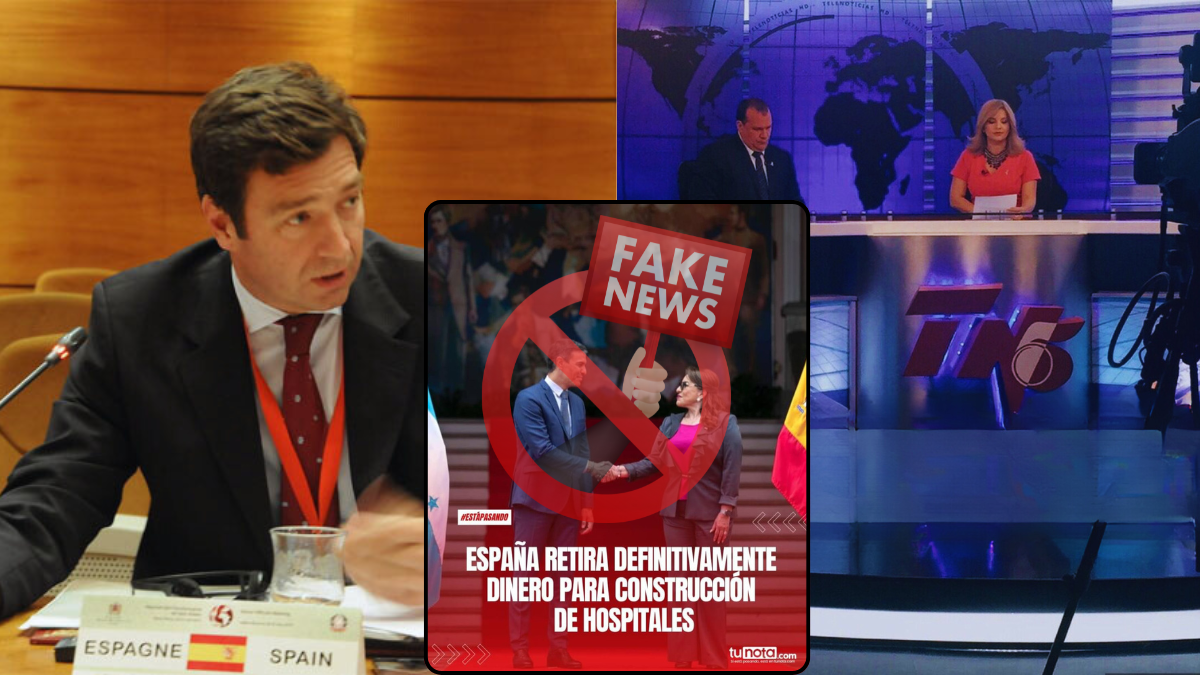 Vergonzoso: Gobierno de España tuvo que desmentir noticia falsa difundida por este medio hondureño