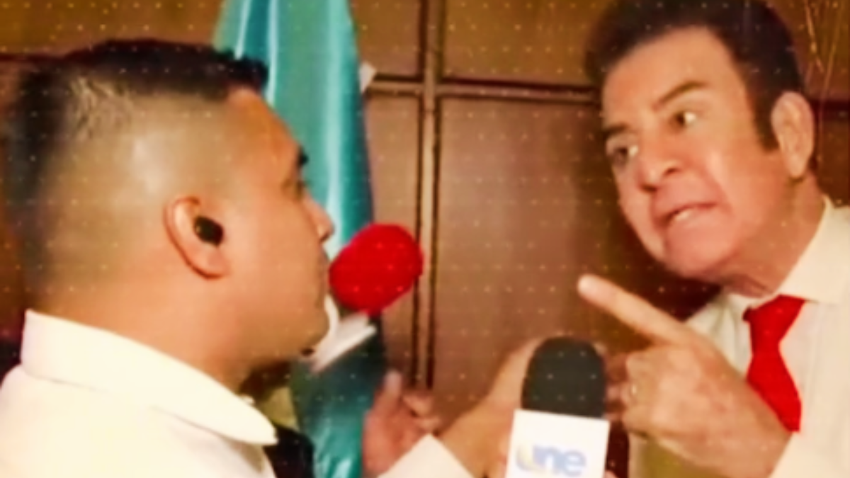 Salvador Nasralla pierde los estribos durante entrevista y se retira molesto